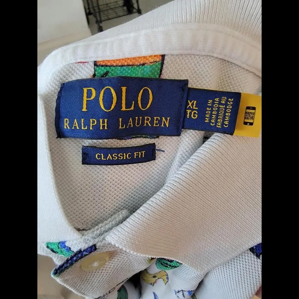 Polo Ralph Lauren Mesh Polo Shirt Collection Allover Shirt
